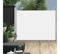 Auvent Latéral Rétractable De Patio 140x500 Cm Crème