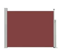 Auvent Latéral Rétractable De Patio 140x500 Cm Marron