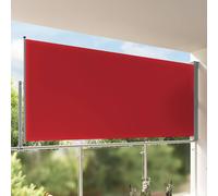 Auvent Latéral Rétractable de Patio 160x300 cm Blanc Cassé Brise-vent vidaXL