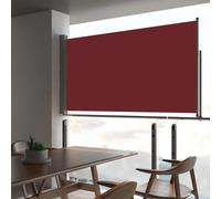 Auvent Latéral Rétractable de Patio 160x300 cm Blanc Cassé Brise-vent vidaXL