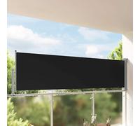 Auvent Latéral Rétractable de Patio 160x300 cm Blanc Cassé Brise-vent vidaXL