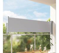 Auvent Latéral Rétractable de Patio 160x300 cm Blanc Cassé Brise-vent vidaXL