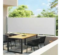 Auvent Latéral Rétractable de Patio 180x314 cm Gris Terrasse Extérieur vidaXL