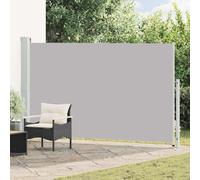 Tuinscherm uittrekbaar 180x300 cm grijs313401