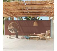 Auvent Latéral Rétractable de Patio 200x600 cm Gris Terrasse Balcon vidaXL