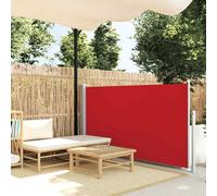 Windscherm uittrekbaar 120x300 cm rood45362
