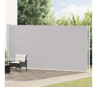 Auvent Latéral Rétractable de Patio 200x600 cm Gris Terrasse Balcon vidaXL