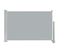 Auvent Latéral Rétractable De Patio 60x300 Cm Gris Gris