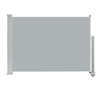 vidaXL Auvent latéral rétractable de patio 80x300 cm Gris