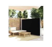 vidaXL Auvent Latéral Rétractable de Patio Store Latéral Brise-vue Abri Soleil Jardin Terrasse Balcon Exterieur Résistant 48394
