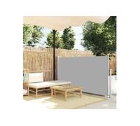 Auvent Latéral Rétractable de Patio Store Latéral Brise-vue Abri Soleil Jardin Terrasse Balcon Exterieur Résistant 48392