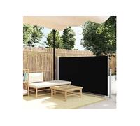 Auvent Latéral Rétractable de Patio Store Latéral Brise-vue Abri Soleil Jardin Terrasse Balcon Exterieur Résistant 48388