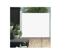 vidaXL Auvent Latéral Rétractable de Patio Store Latéral Brise-vue Abri Soleil Jardin Terrasse Balcon Exterieur Résistant 48371