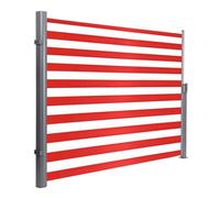 Auvent latéral rétractable imperméable et résistant aux UV pour terrasse, balcon et jardin, parfait pour une meilleure protection extérieure