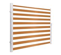 Auvent latéral rétractable imperméable et résistant aux UV pour terrasse, balcon et jardin, store autoportant pour une meilleure protection