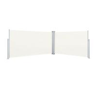 Auvent Latéral Rétractable Noir 140x600 cm Pare-brise Balcon Terrasse vidaXL