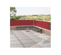 Auvent Latéral Rétractable Pare-brise de Balcon Pare-soleil de Jardin Pare-vue de Terrasse Extérieur Patio 318059