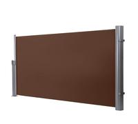 Auvent latéral rétractable pour extérieur, imperméable et résistant aux UV, hauteur réglable, 12 108,2 cm de long, 201 259,4 cm, parfait pour terrasse, balcon