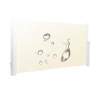 Auvent latéral rétractable pour terrasse - Brise-vue imperméable et résistant aux UV - Pour jardin, cour, balcon - Hauteur : 160-200 cm - Longueur : 300-500 cm