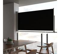 Auvent latéral rétractable pour terrasse et balcon - Pare-soleil d'extérieur extensible - Protection contre les UV - Résistant aux intempéries - Installation facile