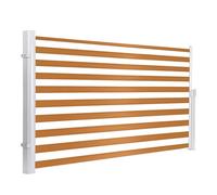 Auvent latéral rétractable pour une utilisation extérieure en polyester 180 g, imperméable et résistant aux UV pour terrasse, jardin et balcon (120, 170 x 200, 600 cm) (A9 150 x 300 cm)