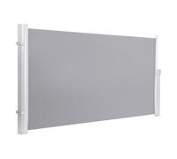 Auvent latéral rétractable pour une utilisation extérieure en polyester 180 g, résistant aux UV et imperméable, pour terrasse, jardin et balcon (120, 170 x 200, 600 cm), A6 (140 x 600 cm)