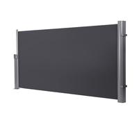 Auvent latéral rétractable réglable en hauteur 119,4 à 170,2 cm de long 200,7 à 599,4 cm pour extérieur, imperméable et résistant aux UV, pour terrasse, balcon, 6,1 x 4 m