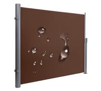 Auvent latéral rétractable - Résistant aux UV et à l'eau - Pliable - Pour jardin, terrasse, balcon - Solution idéale pour protéger du soleil et de l'intimité en extérieur