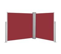 Auvent Latéral Rétractable Rouge 100 X 600 Cm Rouge