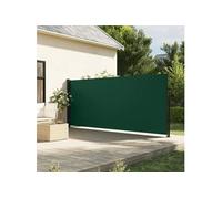 Vidaxl Auvent Latéral Rétractable Vert Foncé 160x500 Cm