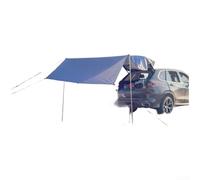 Auvent latéral SUV - 300 x 200 cm - Imperméable - Avec cordes à vent - Pour l'extérieur et les voyages - Vert - 300 x 150 cm