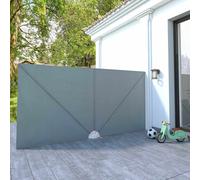 Auvent Latéral Terrasse 240x160 cm Terre Cuite Store Latéral de Balcon vidaXL
