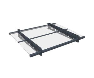 Auvent Manila Gris foncé 100 x 80 cm