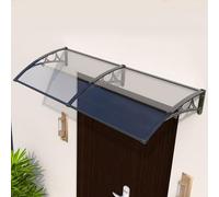 Auvent modulaire en C - Housse d'entrée et de balcon pour protection contre les UV, la pluie et les intempéries - Abri d'extérieur Solut 80 x 400 cm