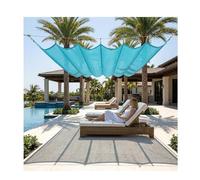 Auvent ondulé rétractable, Protection Contre Les UV et Le Soleil, bâche en Maille HDPE Durable for terrasse extérieure ou Toit de pergola(W3*L15m/W9.84*L49.21ft)