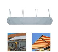 Auvent Oxford 210DPU conçu pour terrasse, jardin, terrasse, balcon - Offre une résistance constante au soleil et aux intempéries (2,5 m)