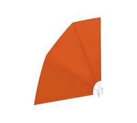 Auvent paravent store brise-vue latéral rétractable de patio jardin terrasse balcon protection visuelle écran 210 x 210 cm orange 02_0007063