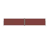 Auvent paravent Store Brise-Vue latéral rétractable de Patio Jardin terrasse Balcon Protection visuelle écran 180 x 1000 cm Marron 02_0007416