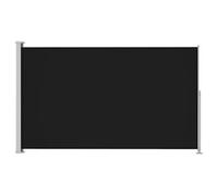 Auvent paravent store brise-vue latéral rétractable de patio jardin terrasse balcon protection visuelle écran 180 x 300 cm noir 02_0007331