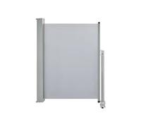 Auvent paravent store brise-vue latéral rétractable de patio jardin terrasse balcon protection visuelle écran 100 x 300 cm gris 02_0007178