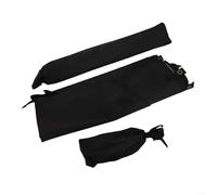 Auvent pare-soleil avec couverture de 6 m² - Tissu imperméable ignifuge 210D pour camping-car, VUS, caravane, autoportant