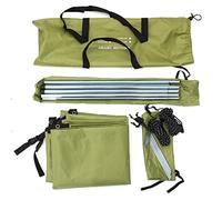 Auvent pare-soleil pour camping-car, camionnette, camping-car ou caravane (vert)