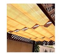 Auvent Pare-Soleil télescopique en Forme de U, Filet de pergola de Protection UV, Voile d'ombrage rétractable en Forme de U for pergola, terrasse et tonnelle(W2.6*L8m/W8.53*L26.25ft)