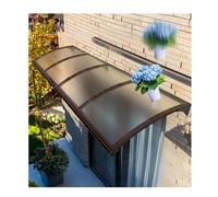 Auvent personnalisable en acier au carbone pour porte d'entrée, fenêtre extérieure, protection contre la pluie et la neige, bouclier UV, grande taille 100 x 240 cm