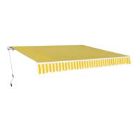 vidaXL Auvent Pliable Manuel 400 cm Jaune/Blanc Marquise Protection Solaire https://www.fnac.com/mp40969040/vidaXL-Auvent-pliable-manuel-400-cm-Jaune-blanc/w-4?oref=270caddb-f0ab-b66b-4fdb-16a5f05eba0c