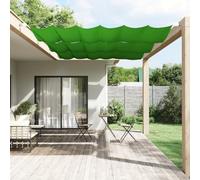 Auvent Porte d'entree,Auvent Vertical Vert Clair 140x270 cm Tissu Oxford pour Terrasse, Jardin, Extérieur