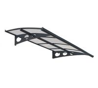 Auvent porte en aluminium Herald 2,23 m Palram - Canopia anthracite