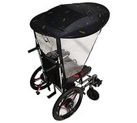 Auvent pour fauteuil roulant électrique, résistant aux UV, protection contre la pluie - Résistant à l'eau et aux déchirures - Cape pliable pour la plupart des fauteuils roulants