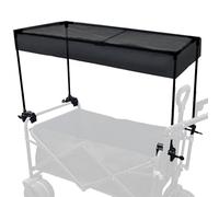 Auvent pour Fixation de Chariot, auvent Pliable et Pliable en Tissu Oxford, Chariot d'épicerie Utilitaire de Rechange, imperméable, Amovible et Portable