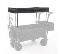 Auvent pour fixation de chariot, auvent pliable pour enfants, pliable, utilitaire de plage, épicerie, chariot de rechange, imperméable, amovible, pliable et portable